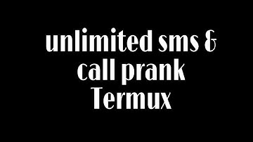 TBomb call and sms prank tool || Termux ||
