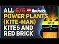 All Kites and Red Brick — Power Plants (Kite-Man) 100% — LEGO Batman Legacy of the Dark Knight