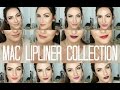 MAC Lipliner Collection | Includes Lip Swatches!