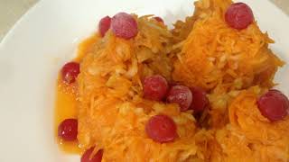 Салат из свежей тыквы с яблоками . Салат из свежей тыквы с яблоками .