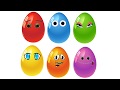 УЧИМ ЦВЕТА с разноцветными яйцами Развивающий Мультик про ЯЙЦА для Малышей