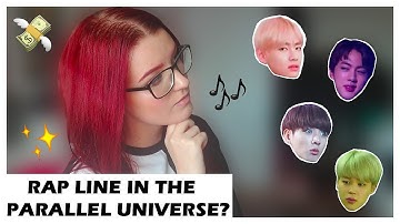 ♡ BTS Parallel Universe: Intro to the Rap Line | reaction ♡