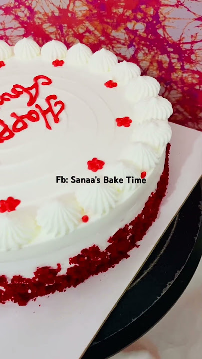 #redvelvetcakedesign #subscribe #cake #cakedecorating #anniversarycake #shorts #viral