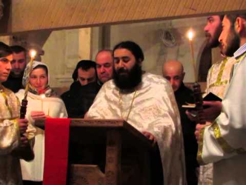 მათეს სახარება.შობის ღამისთევა სოფ.ქანდაში.2015 წელი. 2