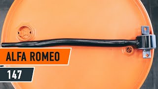 Vea nuestra guía de video sobre solución de problemas con Brazo oscilante de suspensión ALFA ROMEO