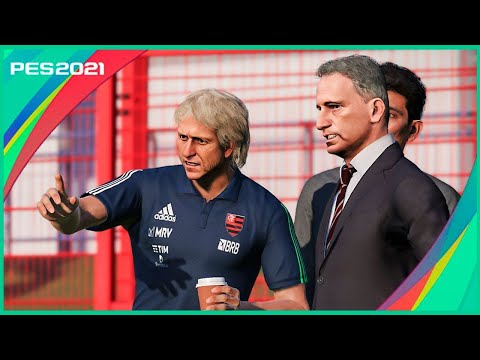 JORGE JESUS EXIGE MUDANÇAS !!!! MENGÃO INVICTO | TEMP 1 - Master League #2 | PES 2021