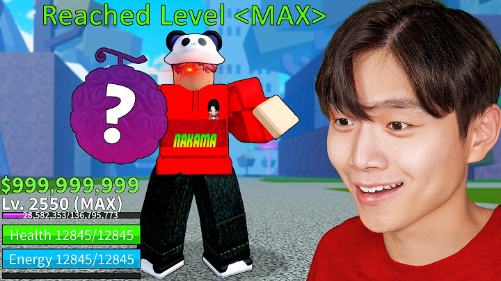 Blox Fruits Noob to Max Level, but I only get 1 Fruit