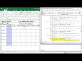 Excel VBA   Calendario Dinamico Fecha - Dia Juliano