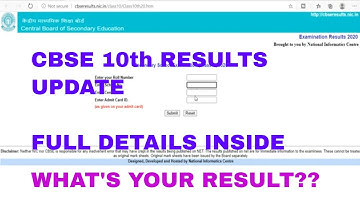 CBSE 10TH RESULTS DECLARED  | HOW TO CHECK YOUR RESULT