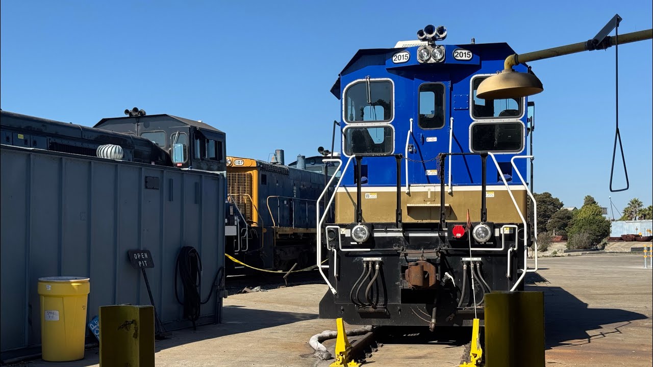 10/18/25 Richmond Pacific Railroad visit Ft. WRIX ex CSX YN3