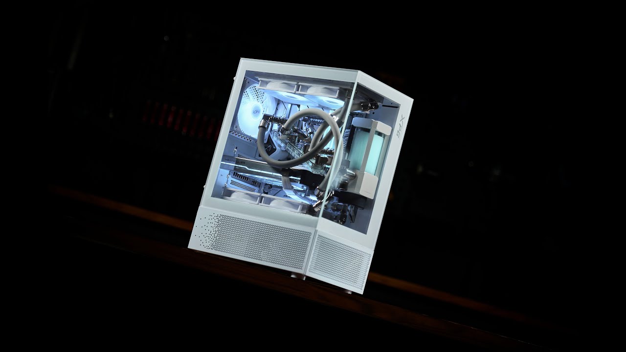 XPG INVADER X MINI PC Build 【AK Mod】 - YouTube