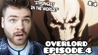 AINZ IS THE STRONGEST??!!! | OVERLORD - EPISODE 4 | SEASON 4 | New Anime Fan! | REACTION