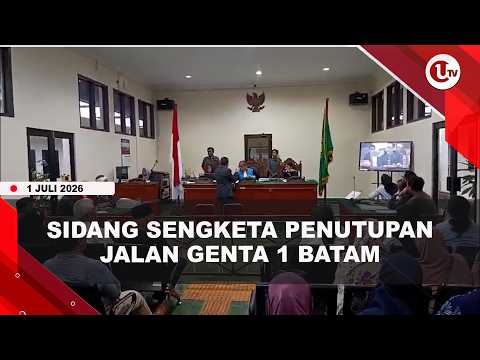 WARGA GENTA 1 HADIRKAN 2 SAKSI GUGAT DISHUB DAN BINA MARGA BATAM | U-NEWS