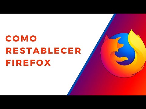 ✅ Como Restablecer Firefox 👉 Como restablecer Firefox a su estado predeterminado | Mozilla Firefox