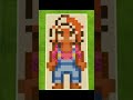 I Turned Maru Into GIANT Pixel Flooring in The Sims 4! 💜✨ #sims4shorts #pixelart #stardewvalley