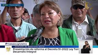 Diputadas Karla Cardona y Marleni Matías presentan iniciativa de ley. 22/05/2024