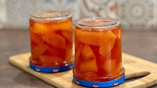 картинка: Сладко от дюли- неустоим вкус и външен вид/ Варенье из айвы - самое вкусное и красивое/ quince jam