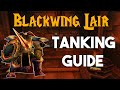 Blackwing lair tanking guide wow classic  fury prot warrior main tank pov