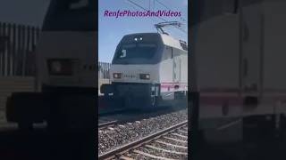 Renfe Tren Al-Andalus, Santiago de Compostela Barcelona, a su paso por Cubelles
