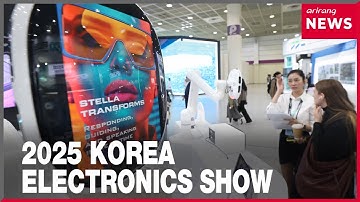 Korea Electronics Show 2025 begins with spotlight on AI, robotics innovations