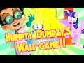 My Little Pony & PJ Masks Humpty Dumpty's Wall Game at the Amusement Park! Featuring Romeo & Catboy