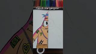 patrick star gangster (drawing) #shots patrick star gangster (drawing) #shots