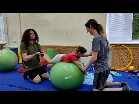 Авторская методика коррекционно-развивающей гимнастики для детей с ДЦП, (двойная гемиплегия).