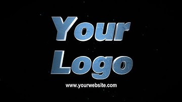 Create Flying Particles Logo Intro Video Online with Music - MakeWebVideo.com