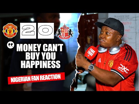 MANCHESTER UNITED 2 0 SUNDERLAND Henry NIGERIAN FAN REACTION Premier League 25 26