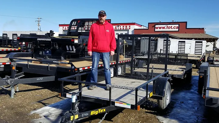 Big Tex ES Series Utility Trailer from Factory Outlet Trailers