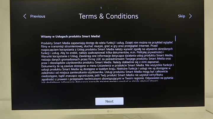 LG SMART Monitor – First Set Up and Initial Configuration