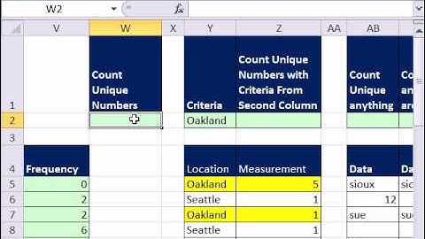 Excel Magic Trick 627  FREQUENCY Array Function 10 Examples