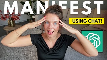 ✨ How to Manifest Your 2025 DREAM YEAR using ChatGPT... *I am SHOOK*