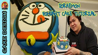 Doraemon Fondant Cake / Cake Idea / Cake Decor Tutorial