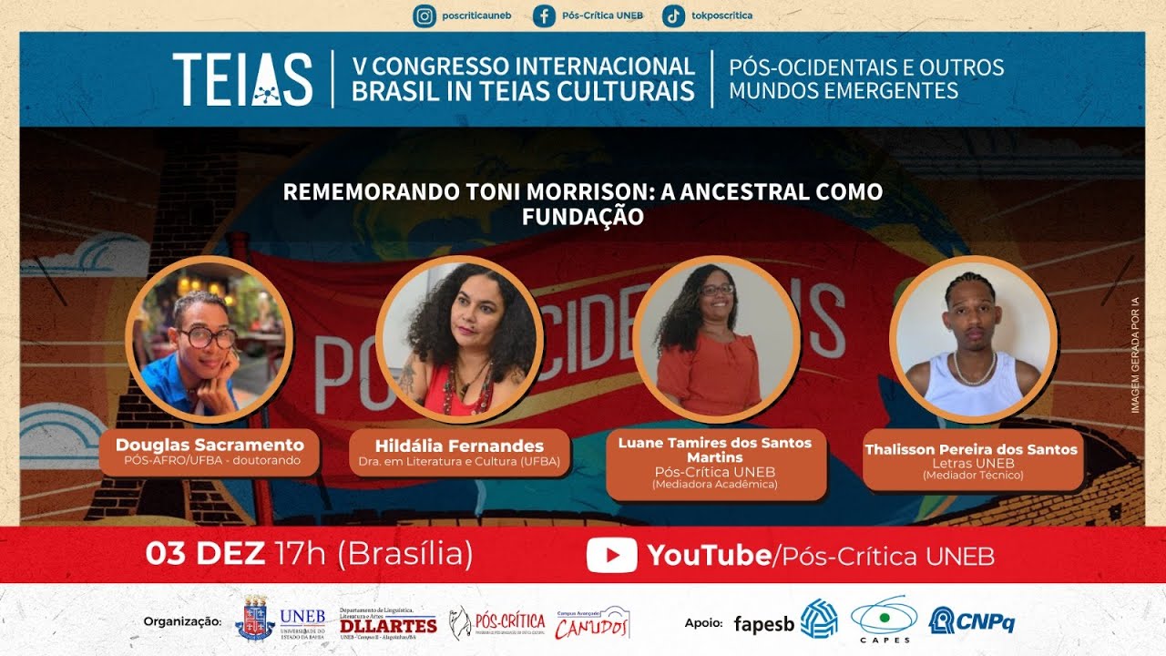 Rememorando Toni Morrison: a ancestral como fundação