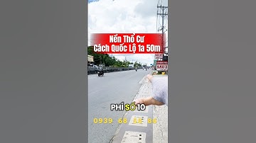 Bán Nền Thổ Cư Khu Dân Cư Quân Đội Số 9 Cái Răng Cần Thơ #cantho #batdongsan #datnengiare #cairang