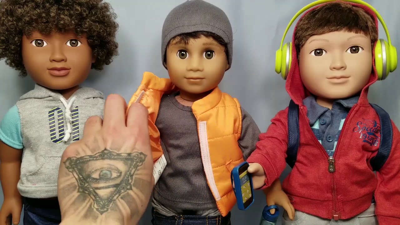 American Girl Truly Me Boy Doll Vs My Life As Boy dolls YouTube