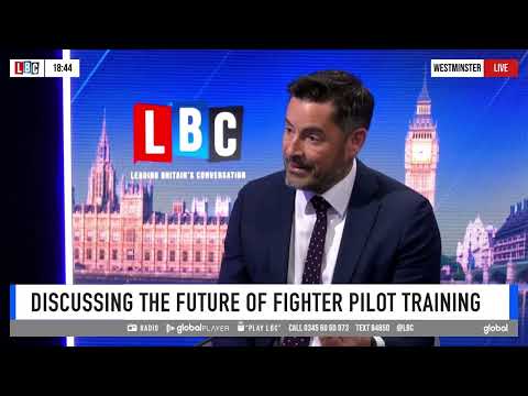 Daniel Robinson CEO and Founder of Red 6 LBC Interview - video from Red 6