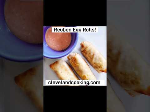 Reuben Egg Rolls!