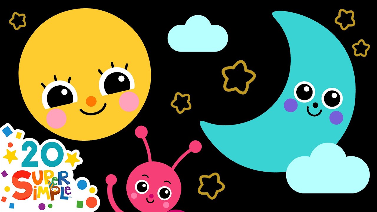 Super Simple Lullaby Medley | Relaxing Lofi Music 😴 & Sensory Visuals | Super Simple Songs