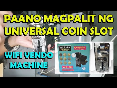 Paano Magpalit Ng Allan Universal Coin Slot Timer | Wifi Vendo Coin Slot Problem Solved