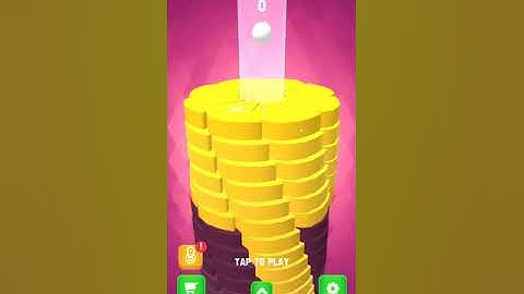 I tried new game drop stack ball #1