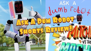 Mitchells Vs. The Machines Ask A Dumb Robot Shorts Review!!!