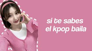 si te sabes el kpop baila (ver bts)