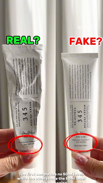 Krim Pelembap Dr. Althea 345 Palsu vs. Asli – Cara Membedakannya! #fakevsoriginal