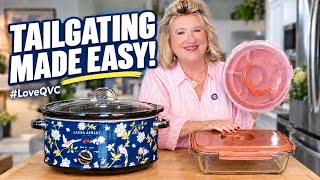 Game Day Made Easy! Chicken Tortilla Soup + My QVC Tailgating Favorites
