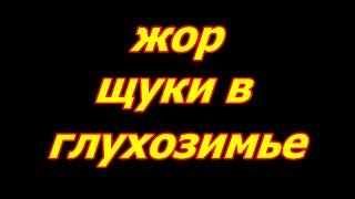 РЫБАЛКА. ЗИМНЯЯ РЫБАЛКА. ЛОВЛЯ ЩУКИ В ГЛУХОЗИМЬЕ. ЧАСТЬ 1.