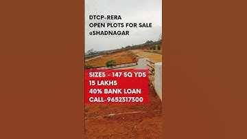 Open Plots For Sale In Shadnagar Hyderabad HMDA RERA APPROVED VENTURE