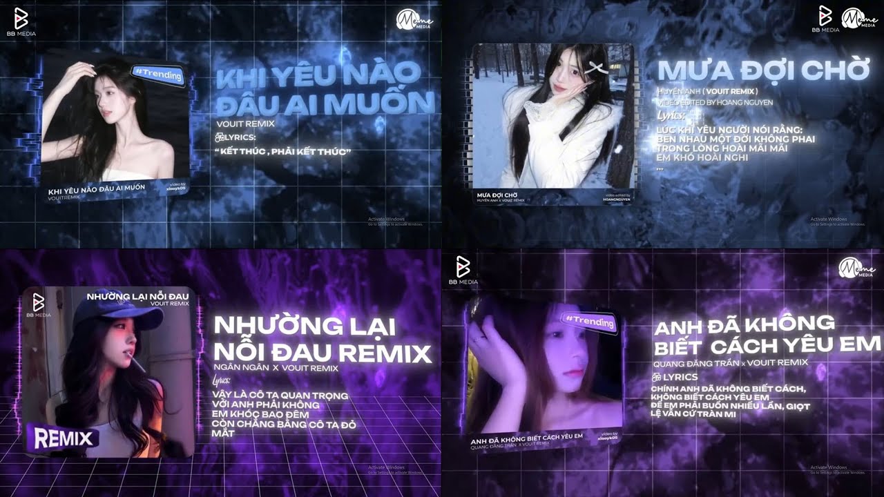 [STYLE TIKTOK REMIX 2026] Mưa Đợi Chờ x Khi Yêu Nào Đâu Ai Muốn - Vouit Remix