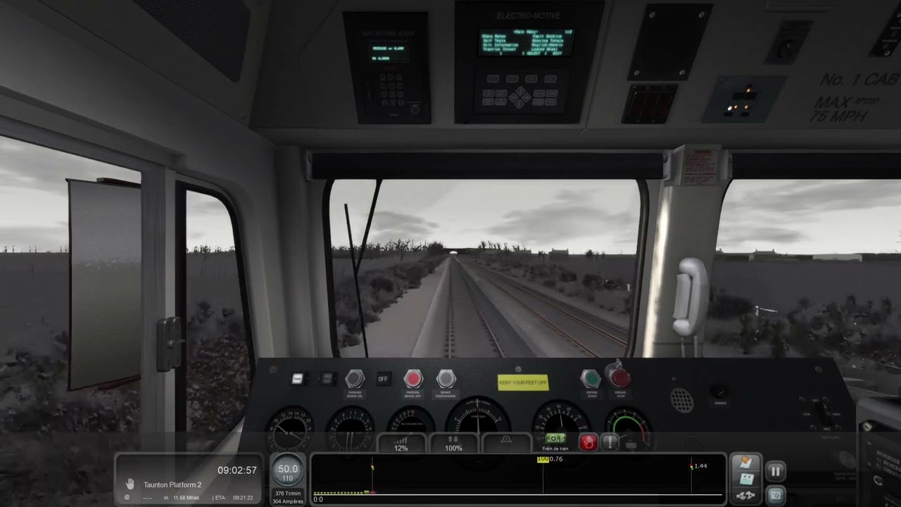 418 UK Railway tour Cornish Main Line and South Devon Main Line Part 1 Highbridge Burnham to Taunton